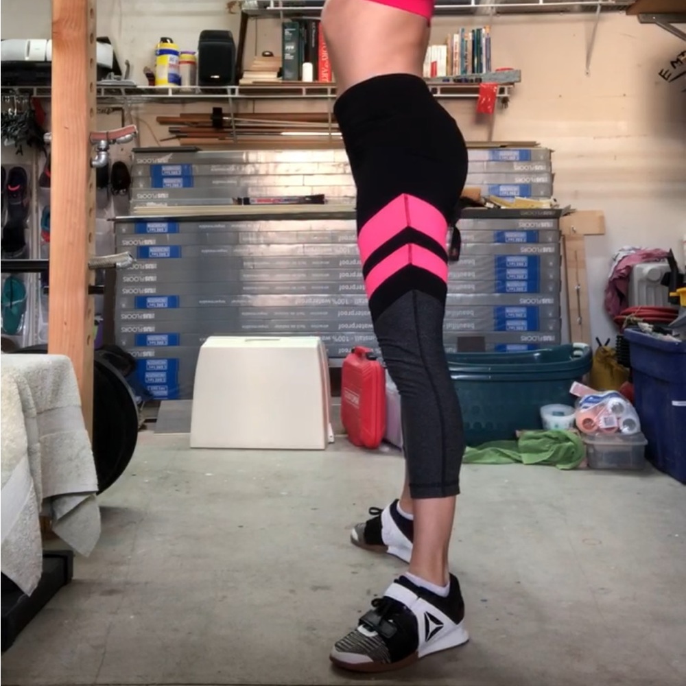 Capri workout leggings